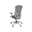 SILLON SEMI EJECUTIVO NEO (F10) - ESTRUCTURA GRIS-  MESH GRIS - TELA GRIS 