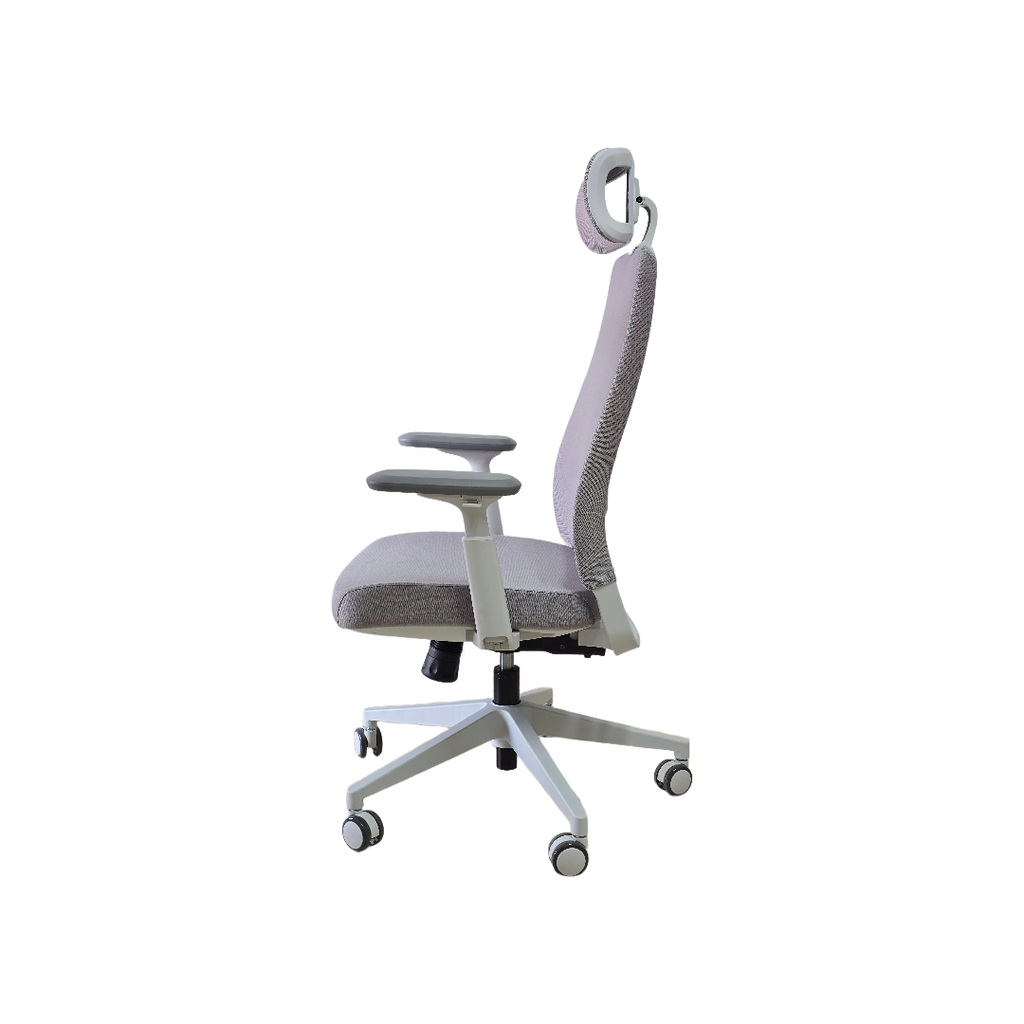 SILLON EJECUTIVO ARKO(F24) GRIS  - MESH GRIS - TELA GRIS