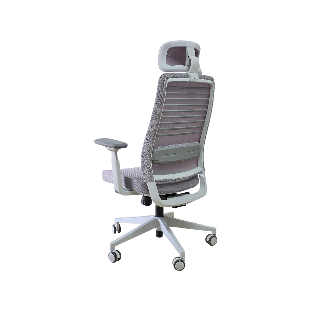 SILLON EJECUTIVO ARKO(F24) GRIS  - MESH GRIS - TELA GRIS