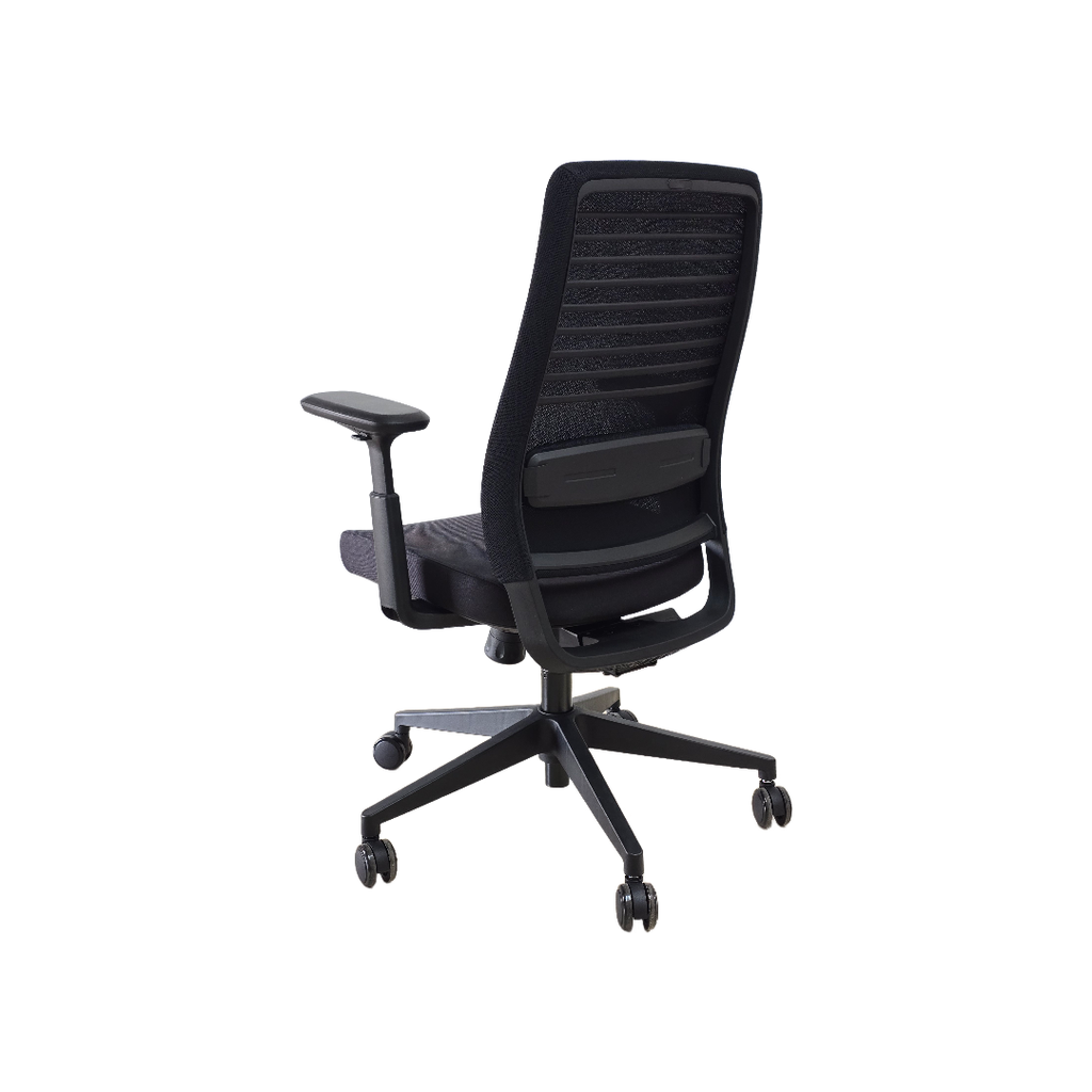 SILLON SEMI EJECUTIVO ARKO(F24) - MESH NEGRO - TELA NEGRO 