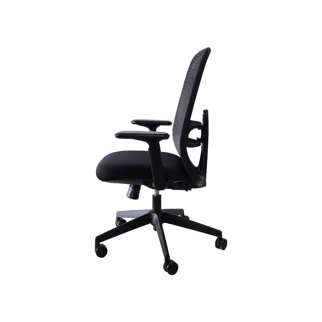SILLON SEMI EJECUTIVO AXIS (F28) - MESH NEGRO - TELA NEGRO 