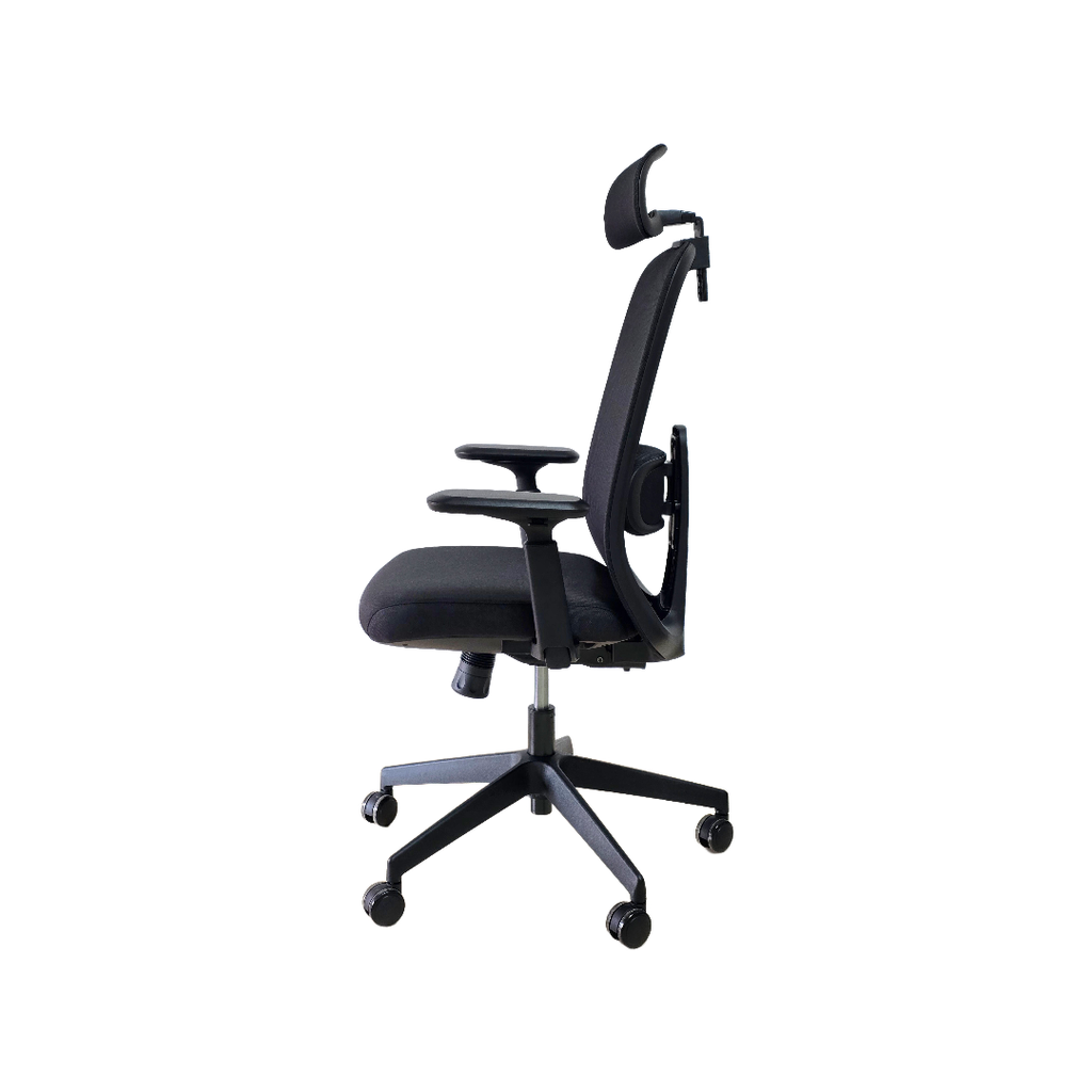 SILLON EJECUTIVO AXIS (F28) - TELA NEGRO COMPLETO