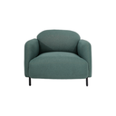 BUTACA MOD. CONVEX (531) - TELA VERDE(ZB06)- MEDIDAS: 32"X33"X31"