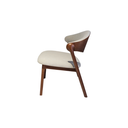 BUTACA MADERA, COLOR NOGAL (BEECH 18), TELA: GRIS CLARO (SD659-14), MEYCY HOME