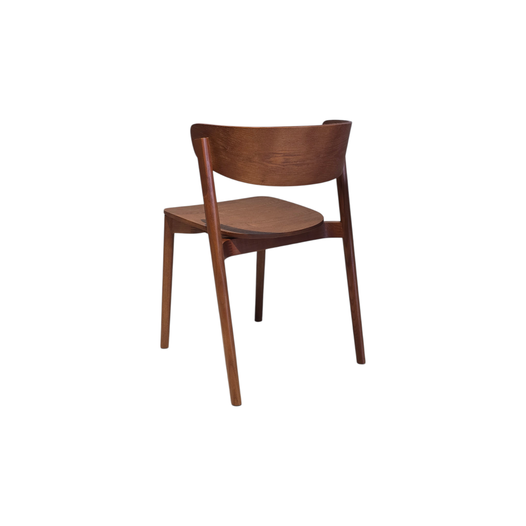 SILLA, MADERA, COLOR NOGAL (ASH 08), MEYCY HOME