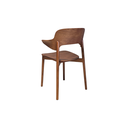 SILLA, MADERA, COLOR NOGAL (ASH 08), MEYCY HOME
