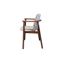 SILLA, MADERA, COLOR NOGAL (BEECH 18), TELA: GRIS CLARO (SD659-14), MEYCY HOME