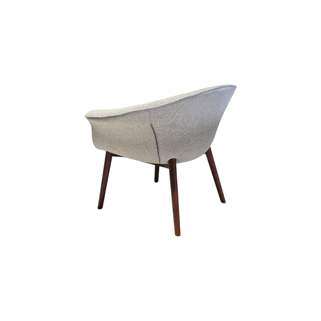 SILLA, MADERA, COLOR NOGAL (BEECH 18), TELA: GRIS OSCURO (SD659-15), MEYCY HOME