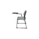 SILLA MOD. STUD 588 - Plástico GRIS - pieza pupitre derecho- bandeja porta lápiz 