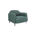 BUTACA MOD. CONVEX (531) - TELA VERDE(ZB06)- MEDIDAS: 32"X33"X31"