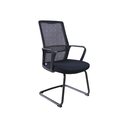 BUTACA EJECUTIVA SEED (F16) - NEGRO - MESH NEGRO - TELA NEGRA