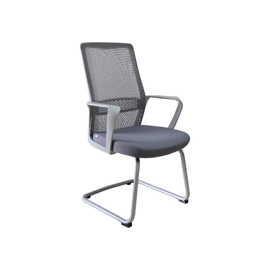 BUTACA EJECUTIVA SEED (F16) - GRIS - MESH GRIS - TELA GRIS 