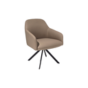 BUTACA MOD.ONA (639 1)  - TAPIZADA EN PU BEIGE (YH 98)-MEDIDAS: 24"X25"X33"  