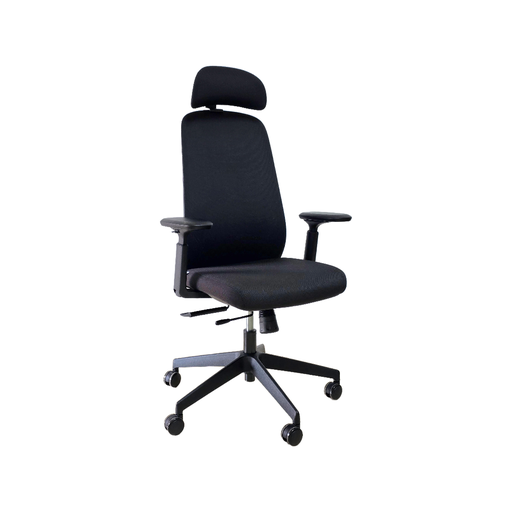[SEAXISTNC] SILLON EJECUTIVO AXIS (F28) - TELA NEGRO COMPLETO