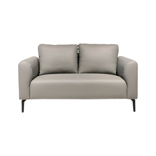 [S3PURBCPUGC] SOFA PARA 3 PERSONAS MOD. URBAN CLASICO (724) - TAPIZADA EN PU GRIS CEMENTO(YH-99)-MEDIDAS: 34"X78"X31" 