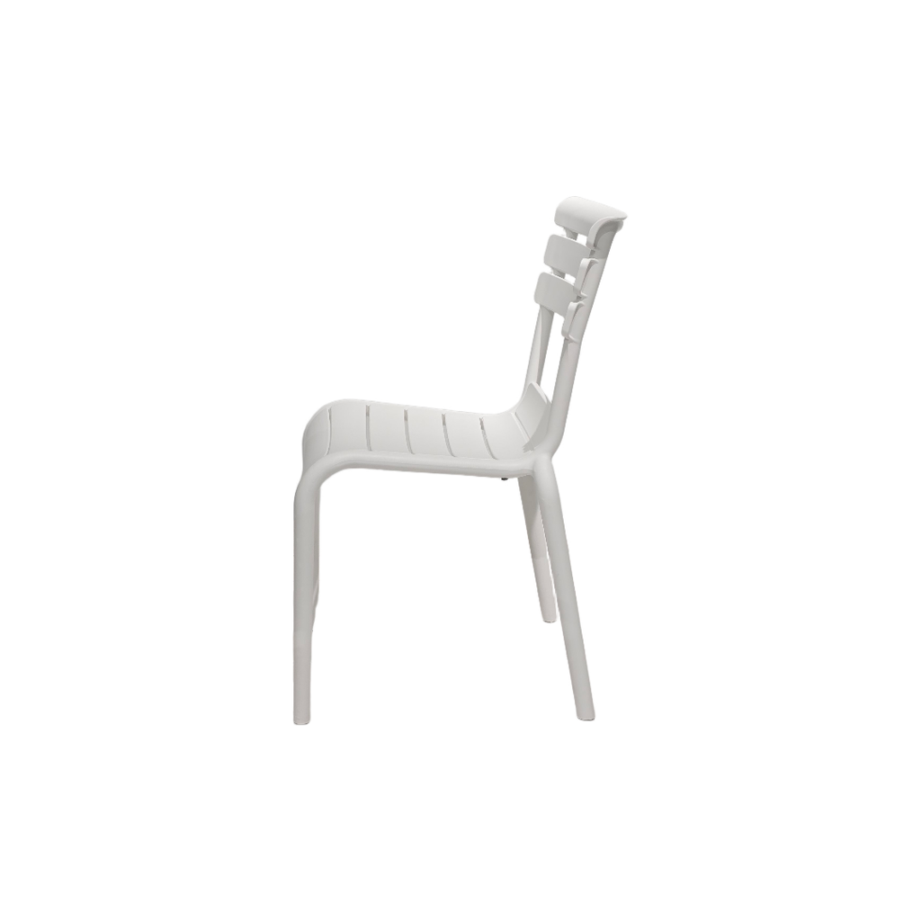 SILLA MOD. HERA - POLIPROPILENO- COLOR BLANCO - SIN BRAZOS
