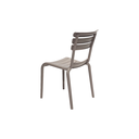 SILLA MOD. HERA - POLIPROPILENO- COLOR CAPPUCCINO - SIN BRAZOS