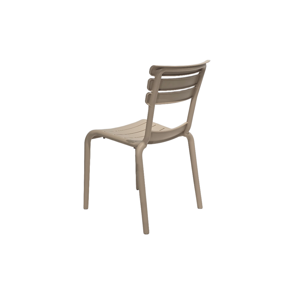 SILLA MOD. HERA - POLIPROPILENO- COLOR CREMA CLARO - SIN BRAZOS