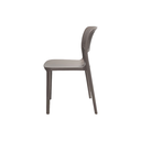 SILLA MOD. MILA - POLIPROPILENO- COLOR CAPPUCCINO