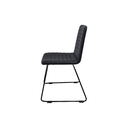 BUTACA EJECUTIVA 3174 NEGRO COMPLETA - METAL NEGRO