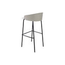 OLLA- PLASTICO BLANCO- ESTRUCTURA NEGRA - ALTURA 75CM