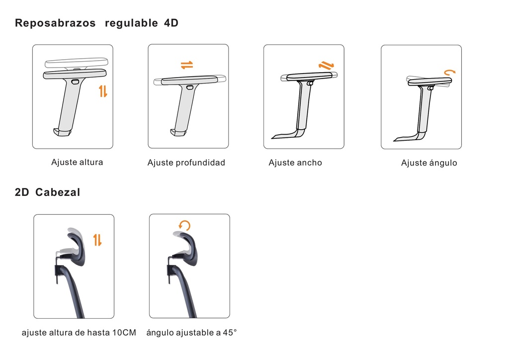 SILLON EJECUTIVO AXIS (F28) -PU NEGRO -  MESH NEGRO - BASE ALUMINIO