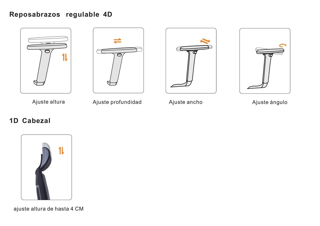 SILLON EJECUTIVO ORION (F13) -TELA NEGRA