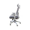 SILLON EJECUTIVO NEXA (F34) GRIS CLARO - MESH GRIS - TELA GRIS  