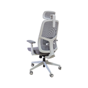 SILLON EJECUTIVO NEXA (F34) GRIS CLARO - MESH GRIS - TELA GRIS  