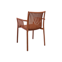 SILLA MOD. VICTOR -  POLIPROPILENO - COLOR TERRACOTTA