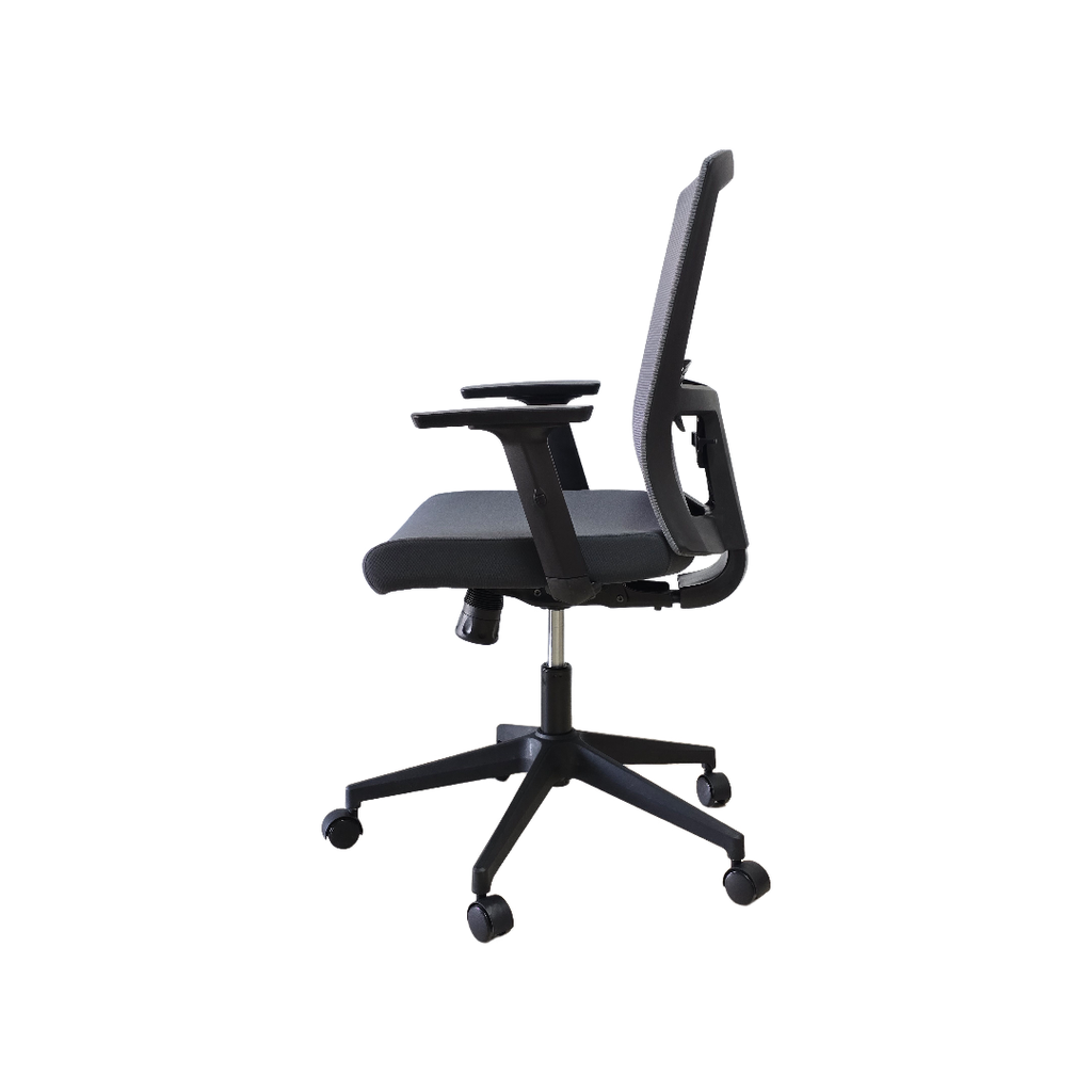 SILLON SEMI EJECUTIVO MOD.2227 NEGRO GRIS