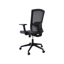 SILLON SEMI EJECUTIVO MOD.2227 NEGRO GRIS