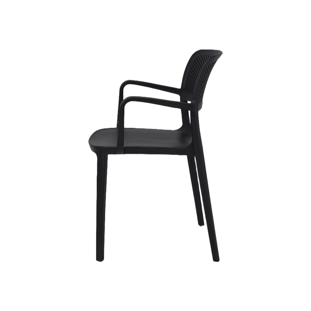 SILLON MOD. MILA XL -POLIPROPILENO - COLOR ANTRANCITA