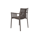 SILLA MOD. VICTOR -  POLIPROPILENO - COLOR CAPPUCCINO