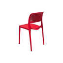 SILLA MOD. MILA - POLIPROPILENO- COLOR ROJO