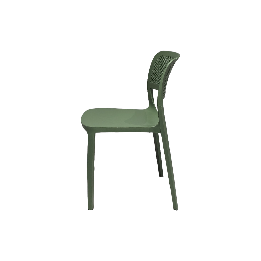 SILLA MOD. MILA - POLIPROPILENO- COLOR VERDE