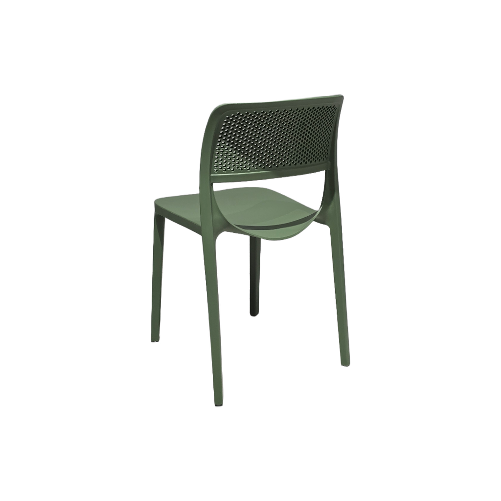 SILLA MOD. MILA - POLIPROPILENO- COLOR VERDE