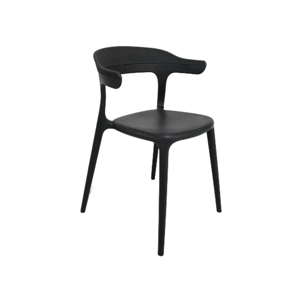 SILLA LUNA STRIPE ANTRACITA (copia)