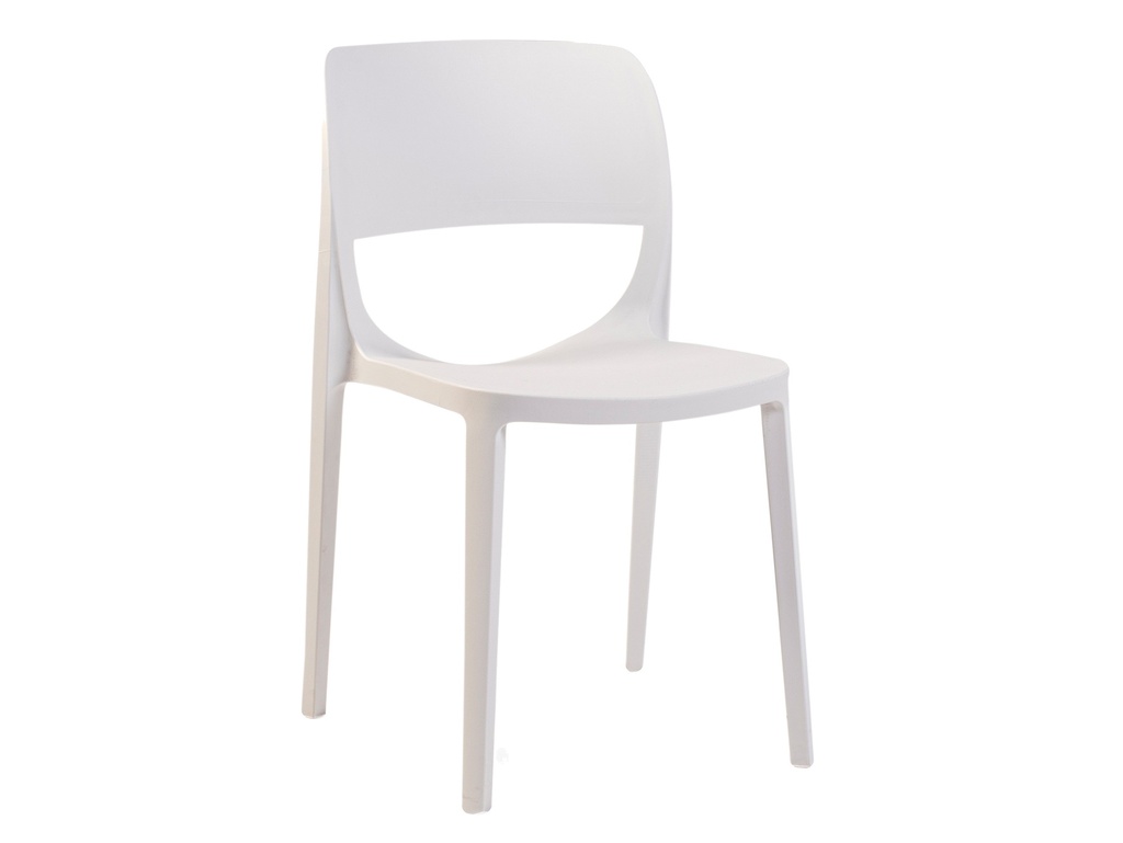 SILLA MOD.BELLA - POLIPROPILENO- COLOR BLANCO