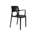 1-045862 SILLON MOD. MILA XL -POLIPROPILENO - COLOR ANTRANCITA