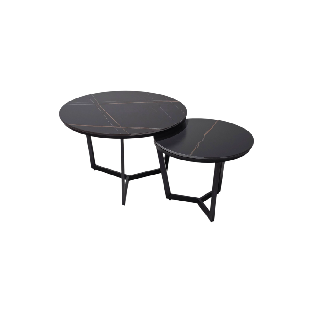 MESA DE CENTRO MOD. 626 GRIS - NEGRO (copia)