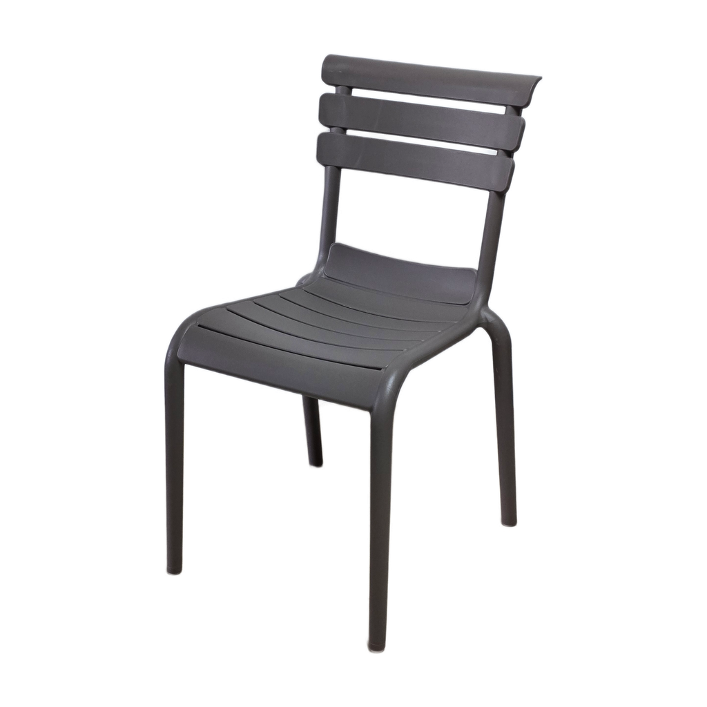 SILLA MOD. HERA - POLIPROPILENO- COLOR CAPPUCCINO - SIN BRAZOS