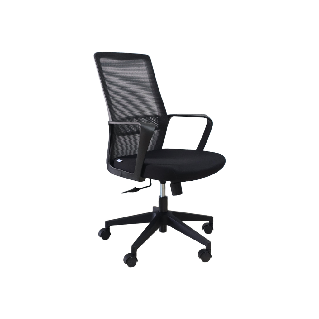 SILLON TECNICO SEED (F16) - NEGRO - MESH NEGRO - TELA NEGRA