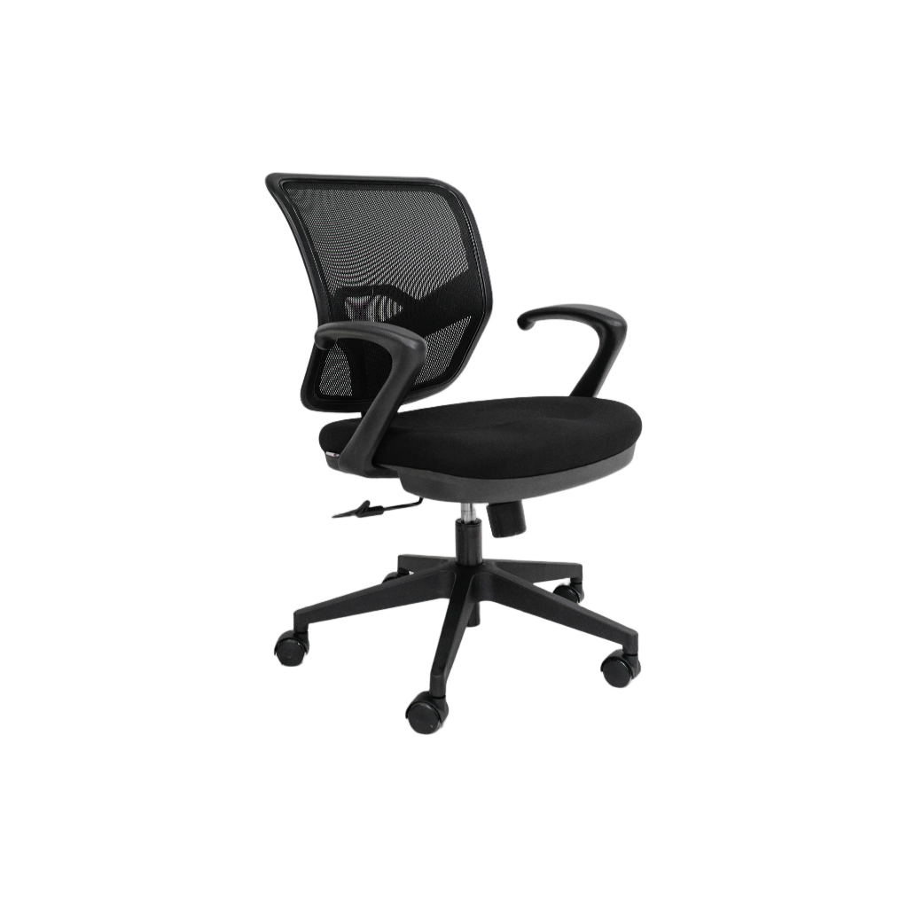 SILLON TECNICO 8121 PLUS (F03)  - NEGRO - MESH NEGRO - TELA NEGRA