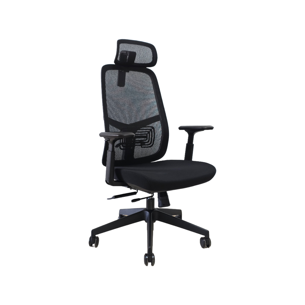 SILLON EJECUTIVO NEXA (F34) - MESH NEGRO - TELA NEGRO