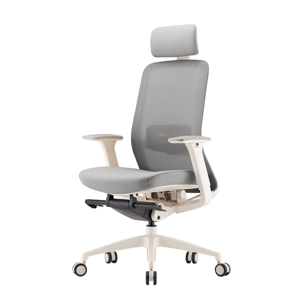 SILLON EJECUTIVO LAVO BLANCO GRIS