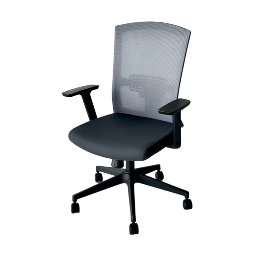 [SSE2227TGMG] SILLON SEMI EJECUTIVO MOD.2227 NEGRO GRIS