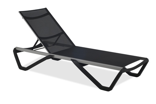 [CLWAN] CHAISE LOUNGE WAVE MESH BLANCA PATAS ANTRACITA (copia)