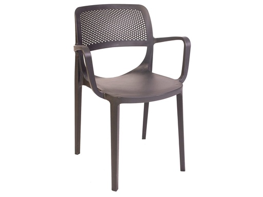[SMBMXLCA] SILLON MOD. MILA XL -POLIPROPILENO - COLOR ANTRANCITA