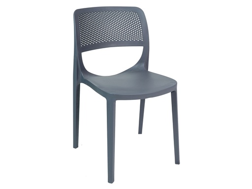 [SMMCA] 1-045858 SILLA MOD. MILA - POLIPROPILENO- COLOR ANTRACITA